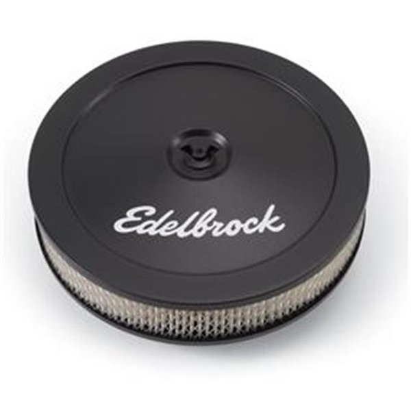 Edelbrock EDELBROCK 1203 Pro-Flo Black Finish 2 In. Round Air Filter Element With 10 In. Diameter E11-1203